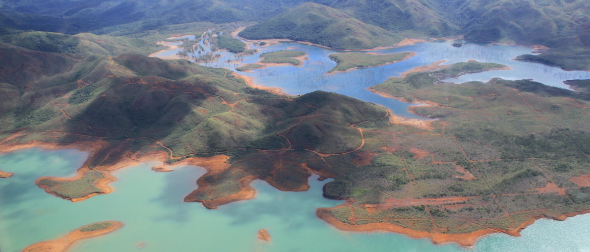 Slider lac chaîne Nouvelle Calédonie